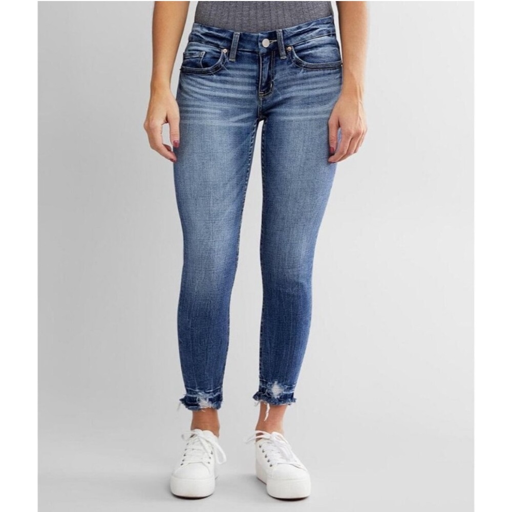 BKE Women's Skinny Jeans - Blue